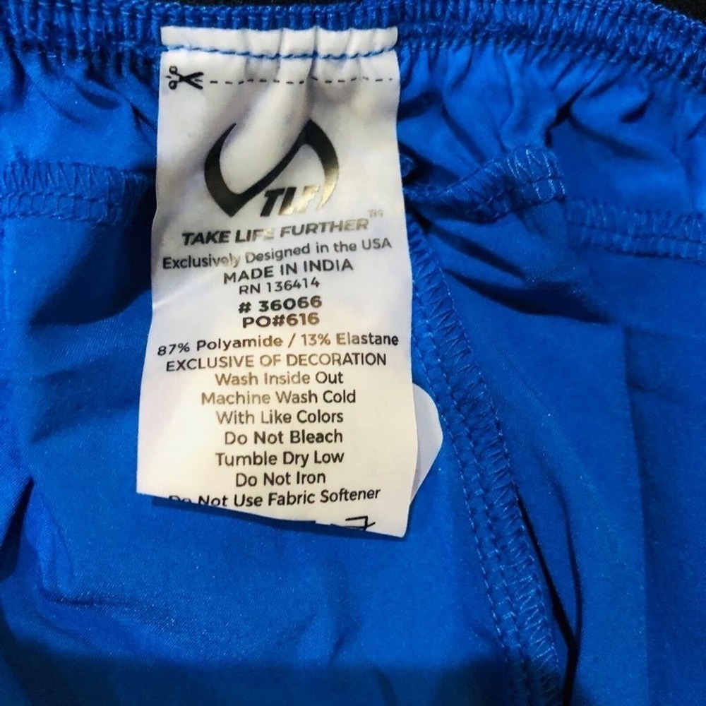 TLF Emerge Workout Jogger Cobalt Blue Women's Size Small Activewear Pants NWT - Picture 9 of 10